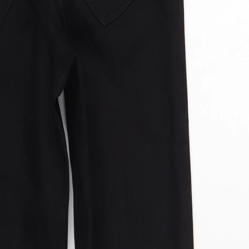 Denim Co. Womens Black Cotton Jegging Jeans Size 8 L30 in Regular