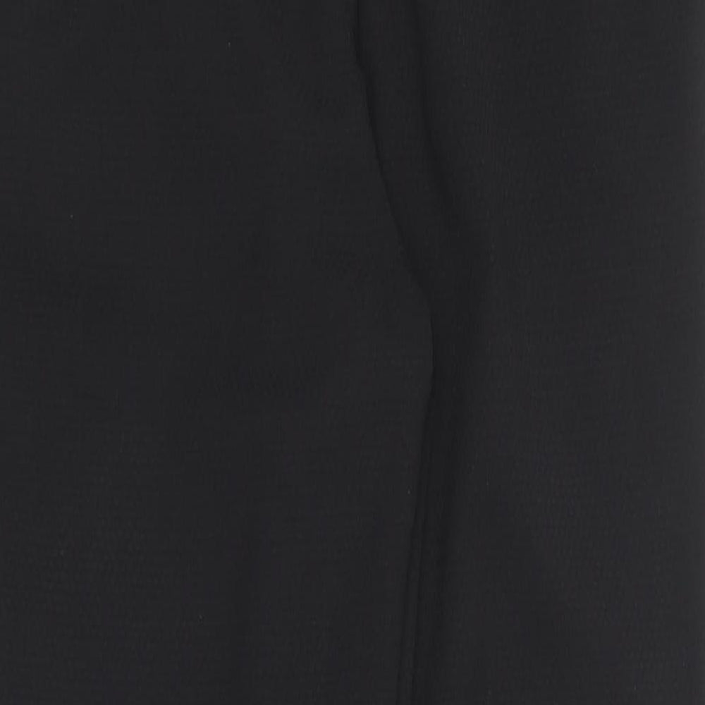 Womens UK Size 8 H&M Regular Fit Black Trousers