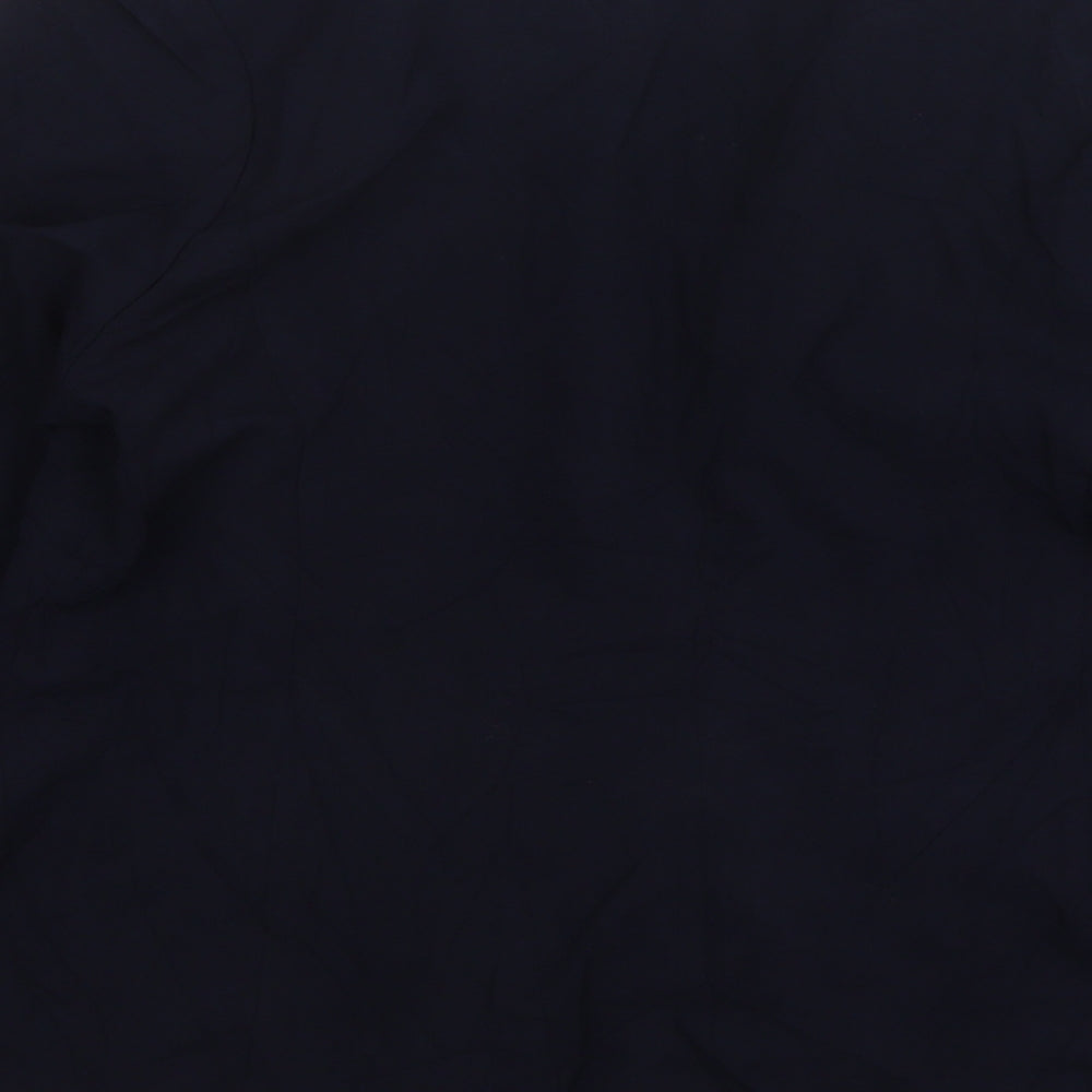 Marks and Spencer Womens Blue Polyester Jacket Blazer Size 14