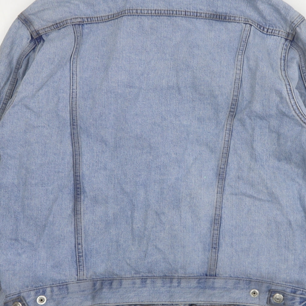 Womens UK Size 10 Topshop Blue Jacket