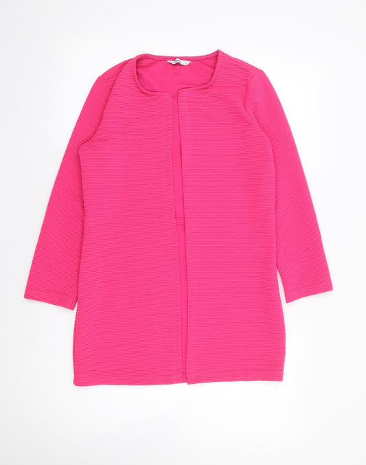 Womens UK Size XS Only Pink Cardigan Jumper