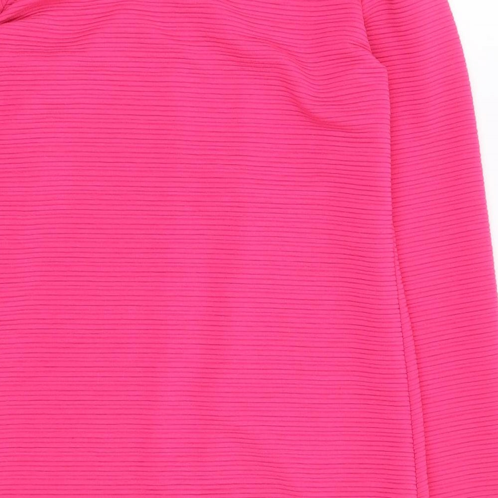 Womens UK Size XS Only Pink Cardigan Jumper