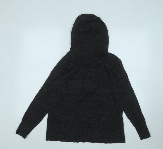 Gap Womens Grey Cotton Pullover Hoodie Size M
