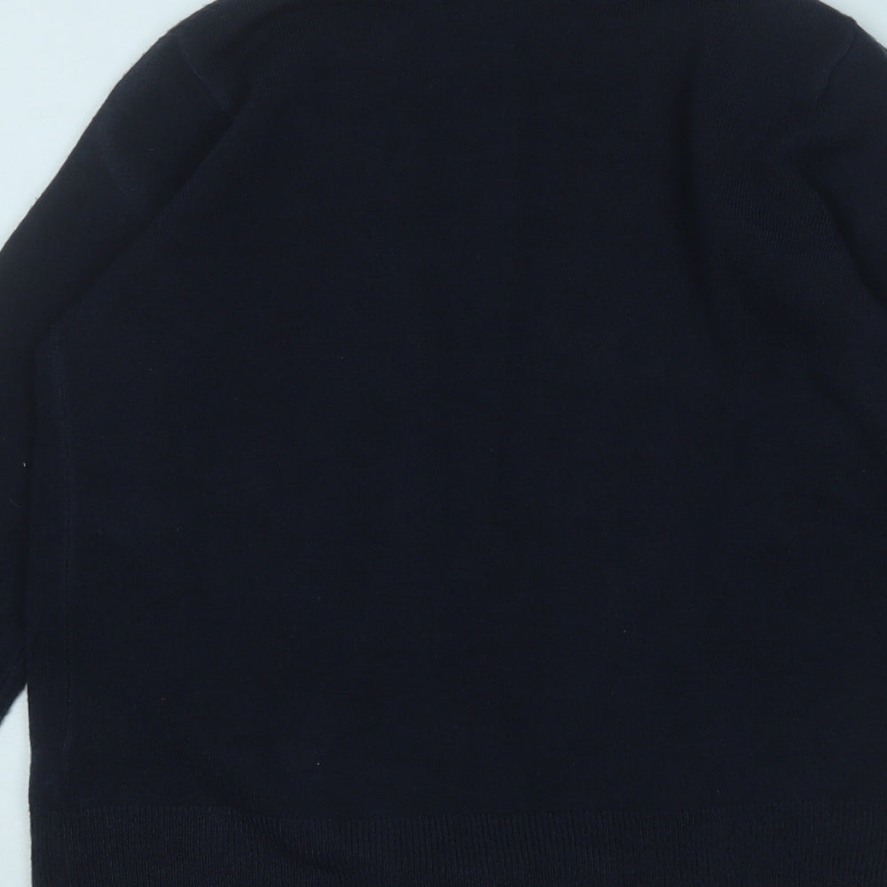 Womens UK Size S Marks and Spencer Blue Pullover Jumper