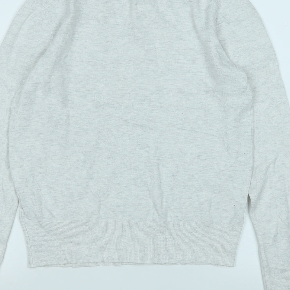 Womens UK Size L Zara Grey Pullover Jumper