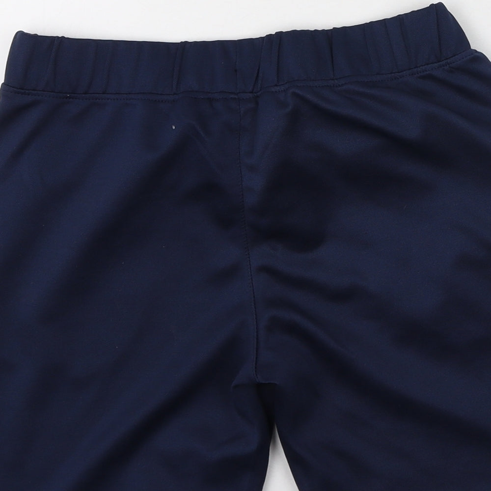 Dunnes Stores Mens Blue Polyester Sweat Shorts Size 26 in L8 in Regular