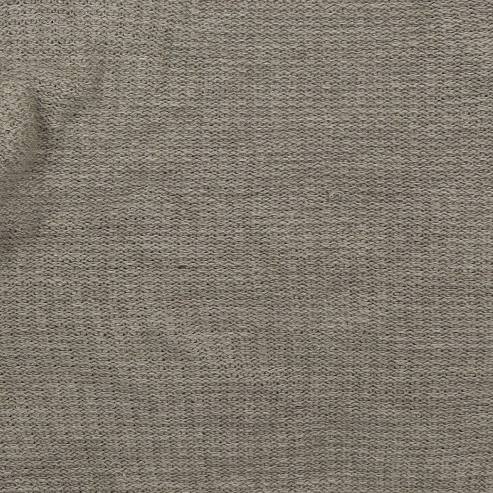 George Womens Brown V-Neck Acrylic Cardigan Jumper Size 12