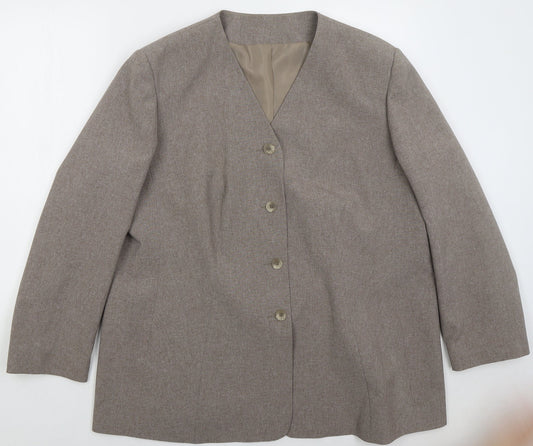 Womens UK Size 14 Berkertex Brown Jacket