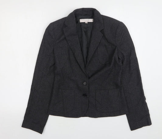 Womens UK Size 6 French Connection Regular Grey Suit Jacket