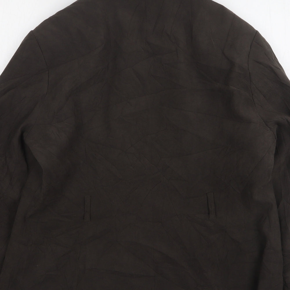 Womens UK Size 16 Mia Moda Brown Jacket