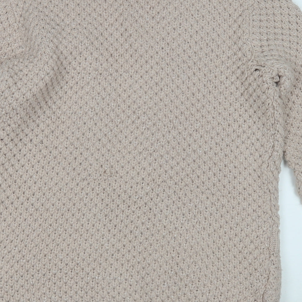 Womens UK Size M Dunnes Stores Pink Cardigan Jumper