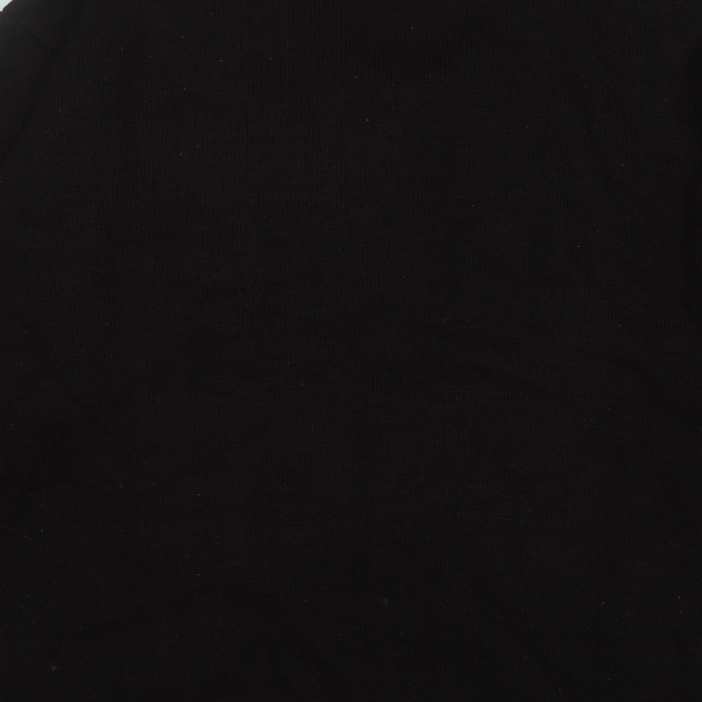 Greenwoods Mens Brown V-Neck Acrylic Pullover Jumper Size M