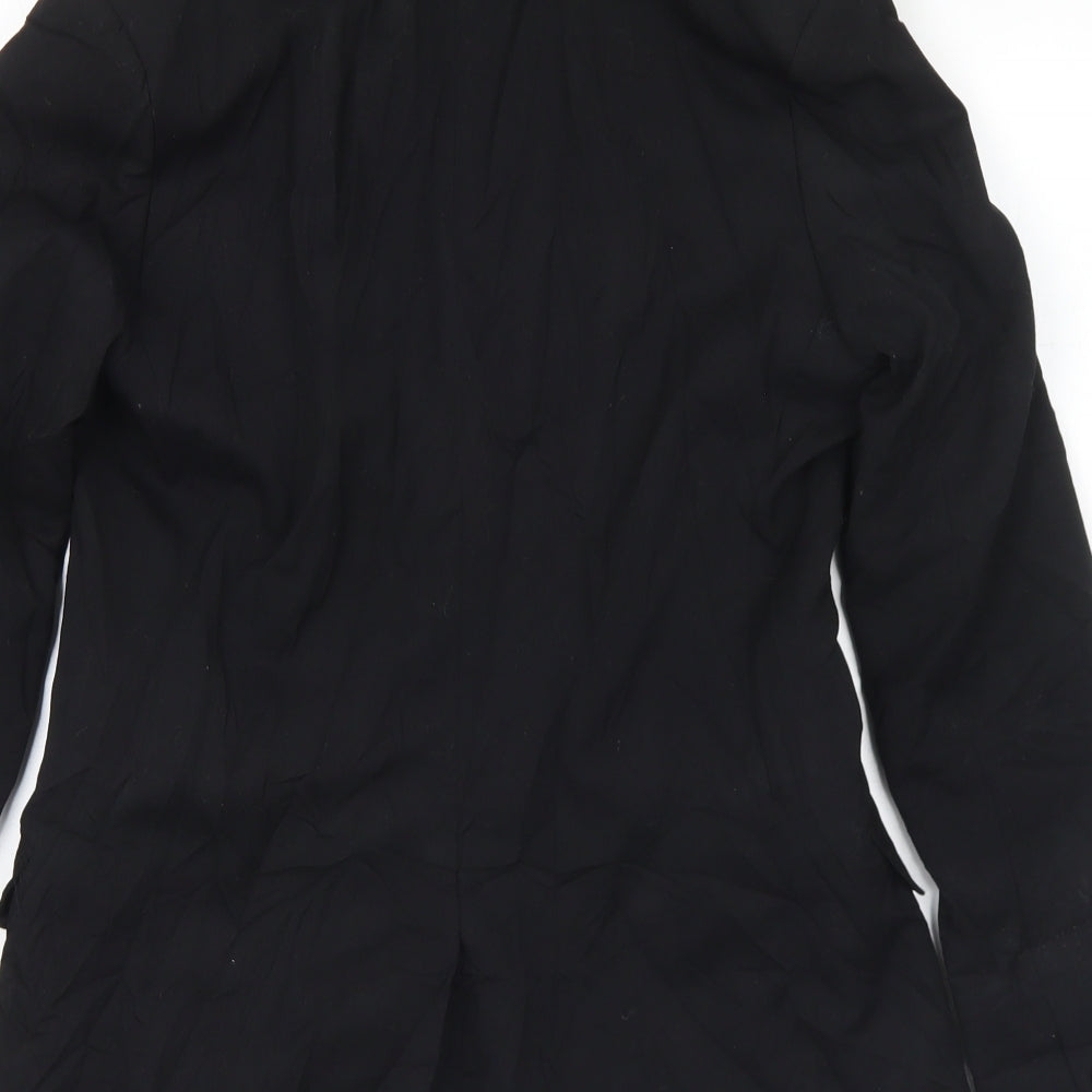 Womens UK Size 10 H&M Regular Black Suit Jacket