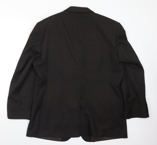 Mens UK Size 44 BHS Regular Brown Suit Jacket
