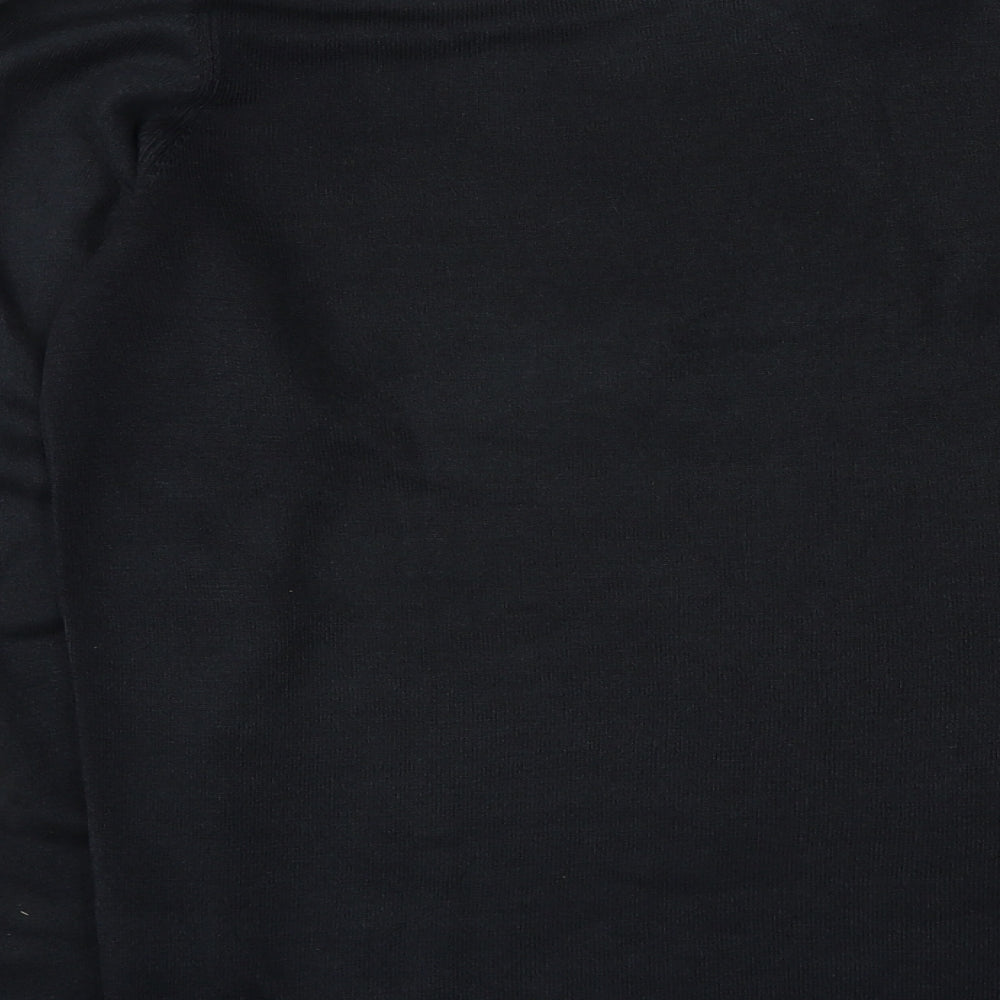 Marks and Spencer Mens Blue V-Neck Acrylic Pullover Jumper Size L