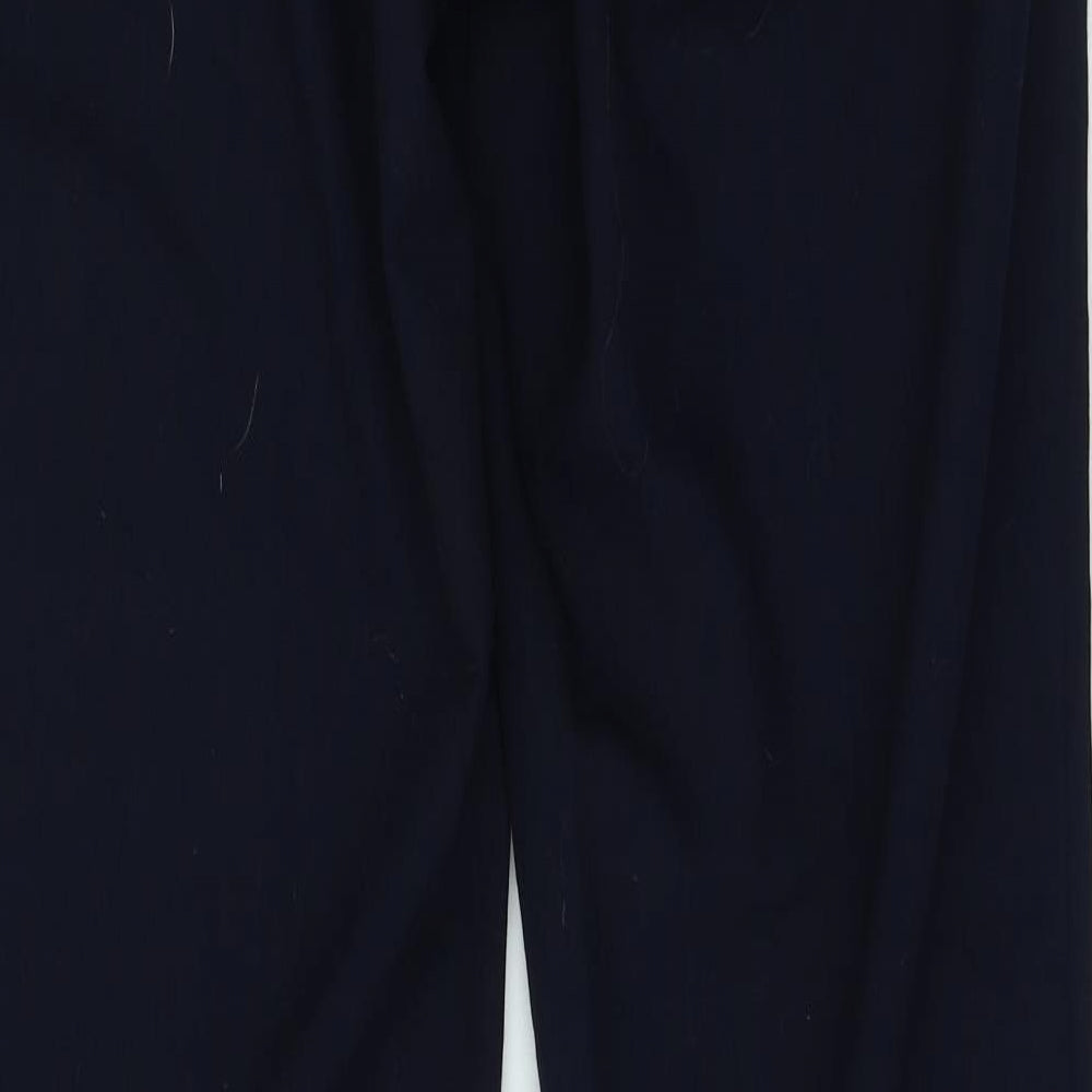 Womens UK Size 14 Dunnes Stores Regular Fit Blue Trousers