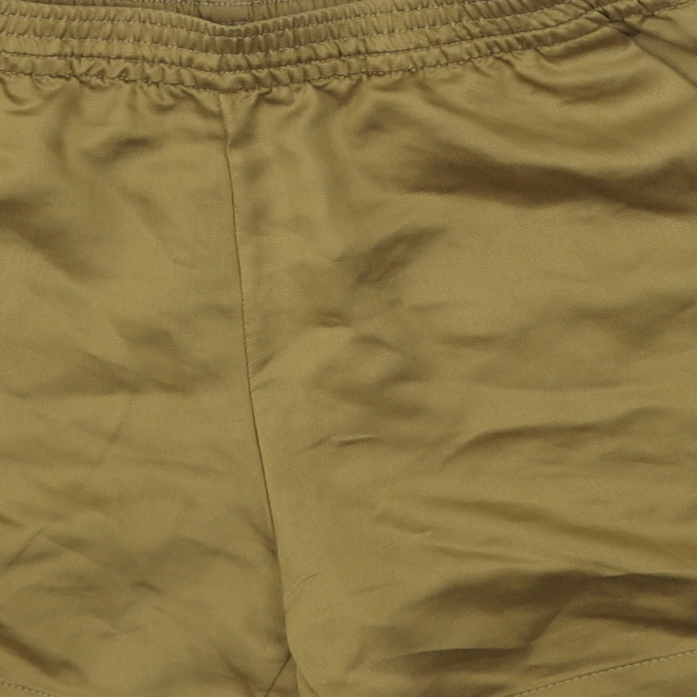 H&M Mens Gold Lyocell Sweat Shorts Size 24 in L6 in Regular