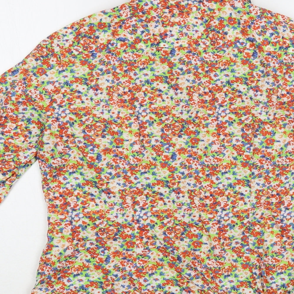Womens UK Size 8 Hawes & Curtis Multicoloured Basic Button-Up