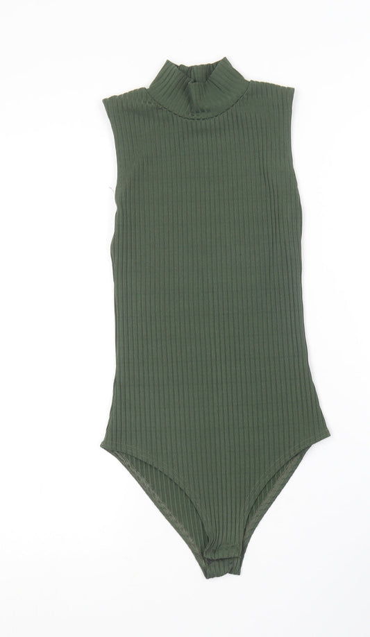 Womens UK Size 8 Parisian Collection One-Piece Green Bodysuit