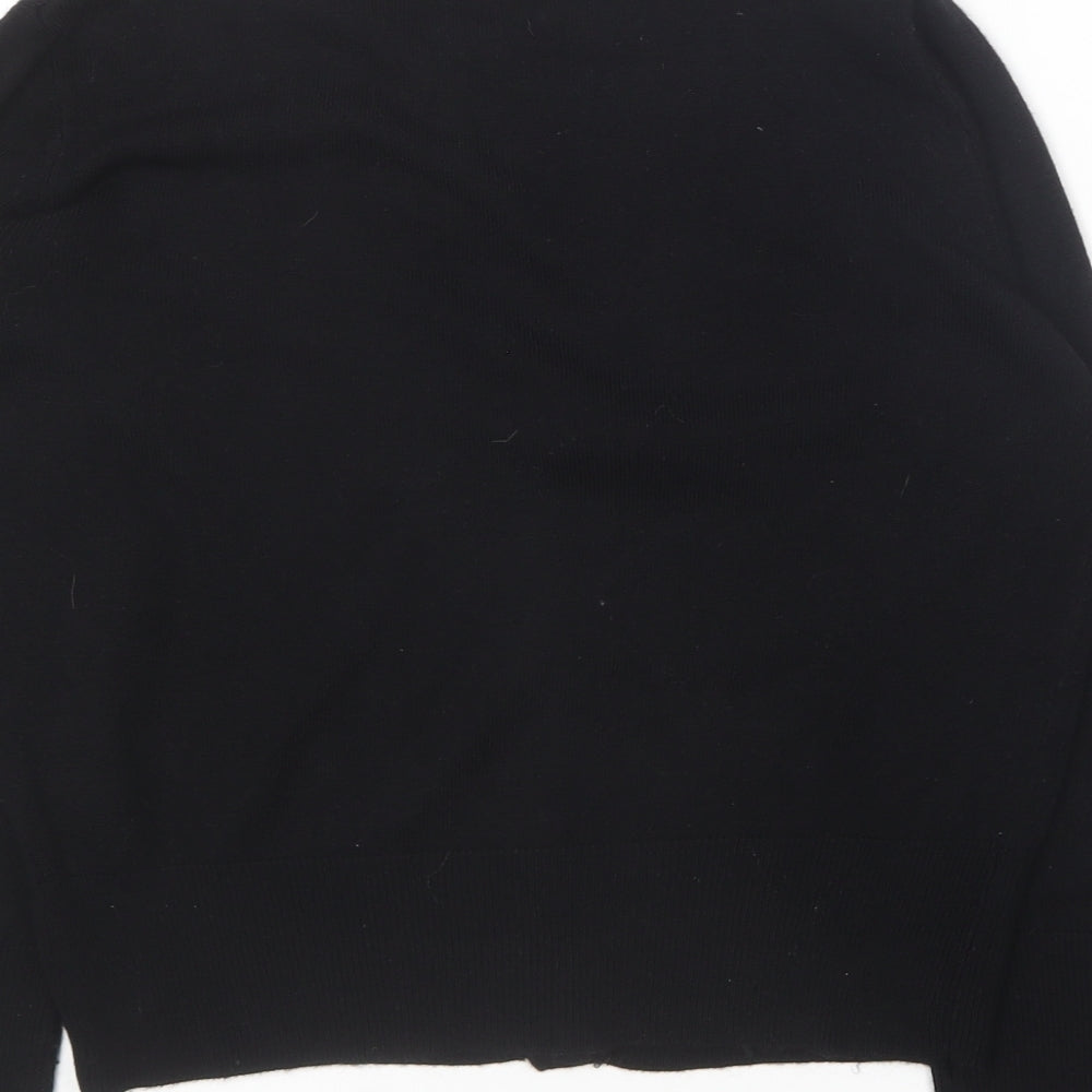 Womens UK Size 10 Select Black Cardigan Jumper