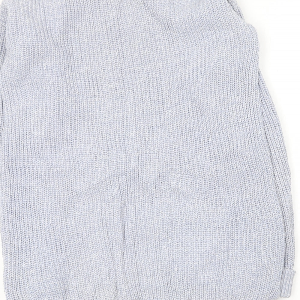 Womens UK Size S Marks and Spencer Blue Pullover Jumper