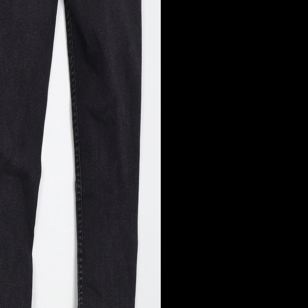 Womens UK Size 8 H&M Regular Fit Skinny Grey Jeans