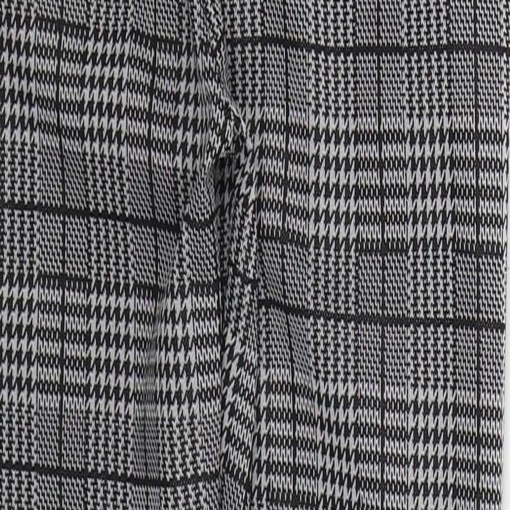 Womens UK Size S Preworn Regular Fit Grey Trousers