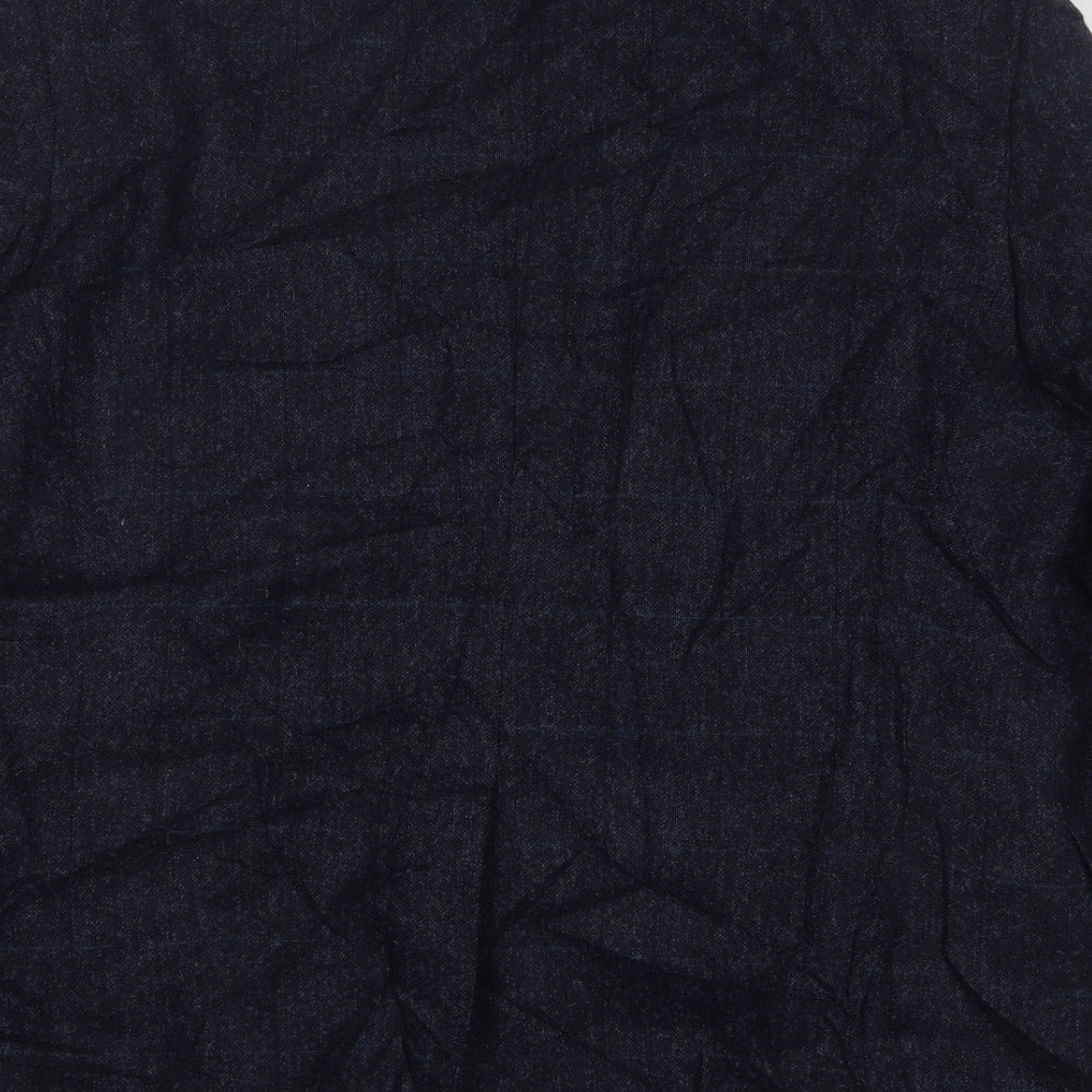 Mens UK Size 44 Marks and Spencer Regular Blue Suit Jacket