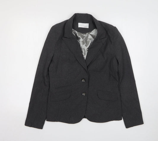 Womens UK Size 12 AMARANTO Regular Grey Suit Jacket
