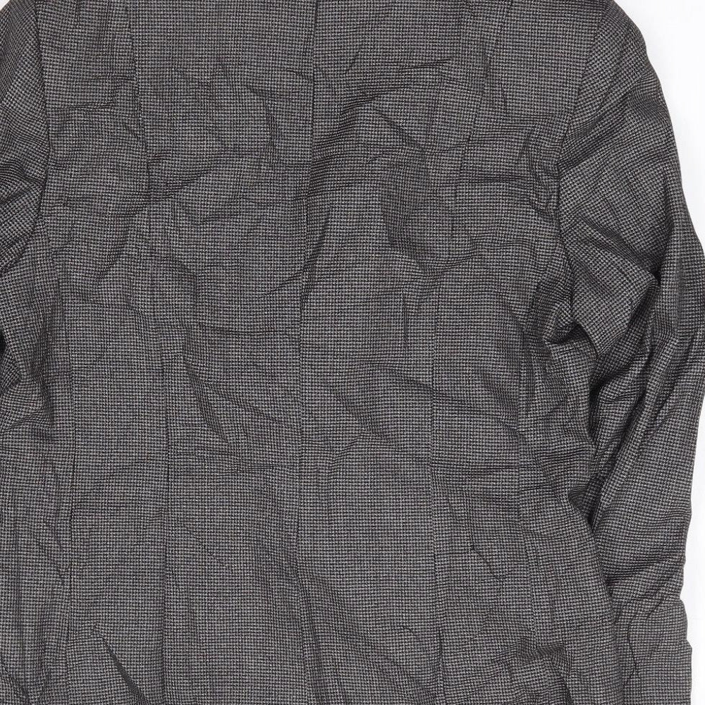 Autonomy Womens Black  Polyester Jacket Suit Jacket Size 10