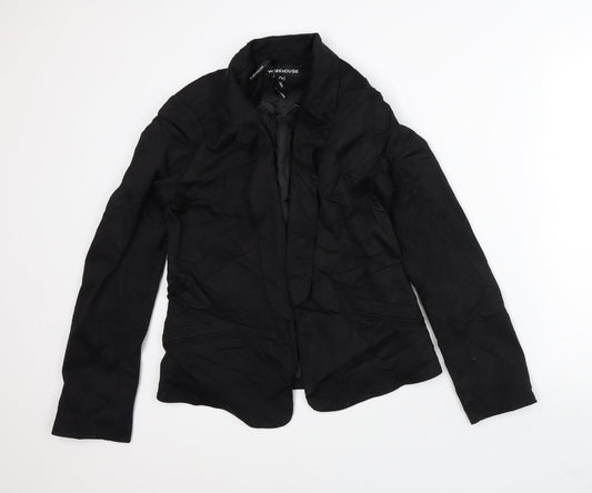 Womens UK Size 12 Warehouse Black Jacket