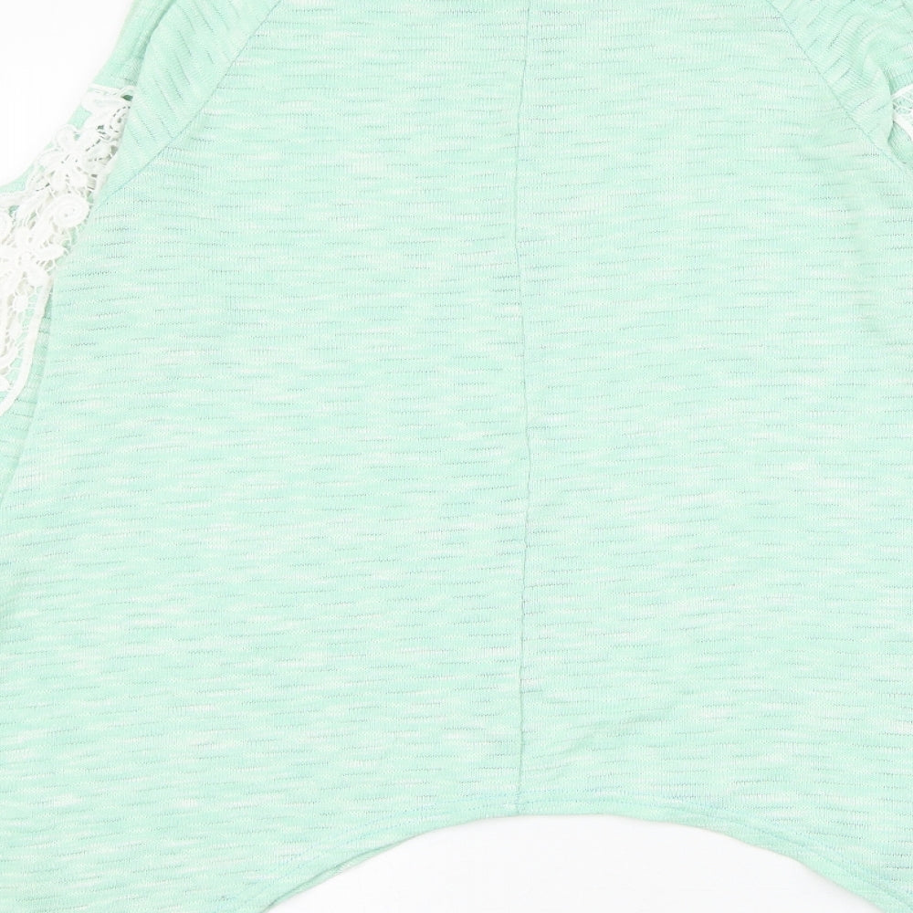 Womens UK Size L Paramour Green Pullover Jumper
