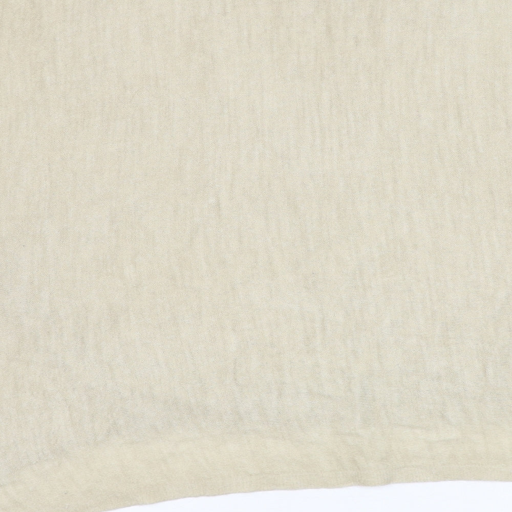 Womens UK Size L Preworn Beige Pullover Jumper