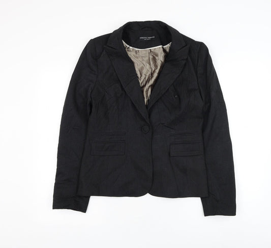 Womens UK Size 12 Dorothy Perkins Black Jacket