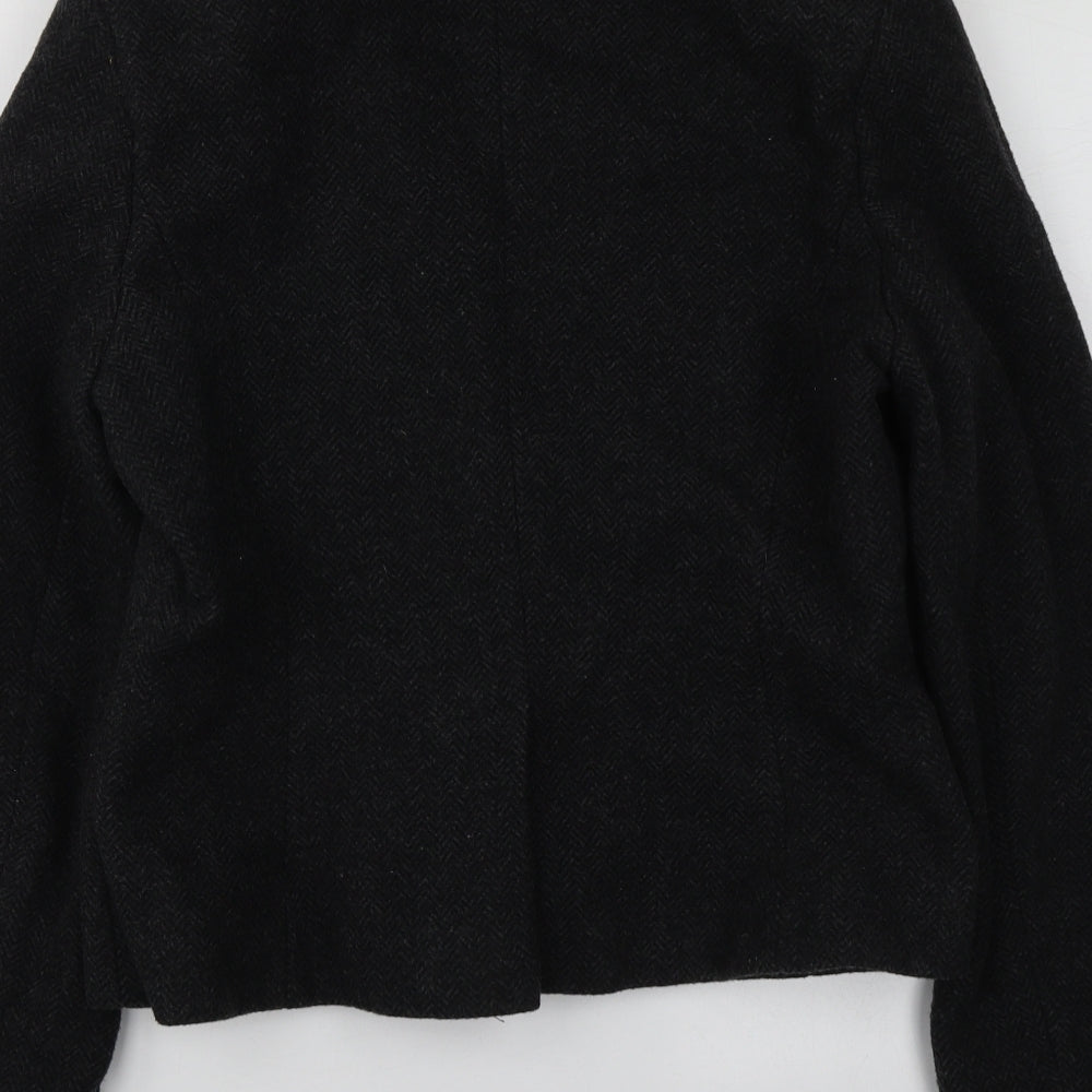 Mila Paoli Womens Grey Jacket Size 14