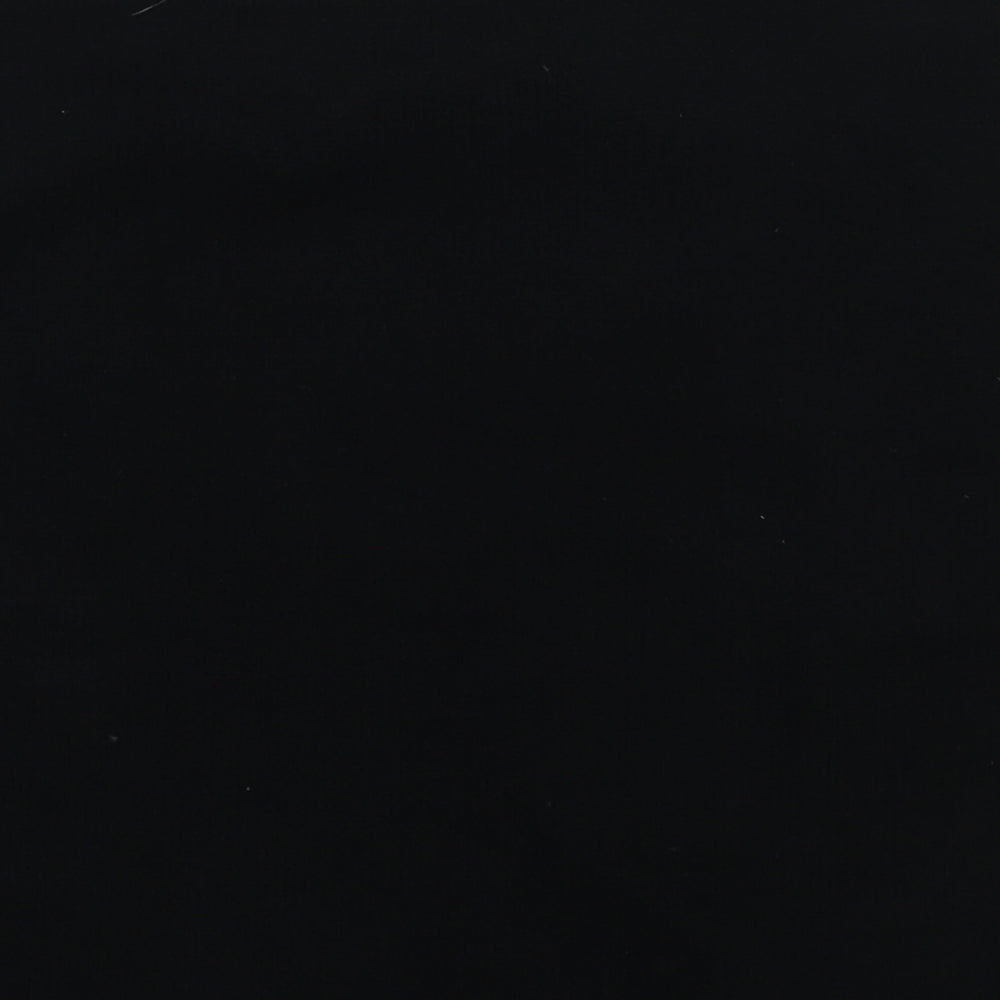 Primark Womens Black Acrylic A-Line Skirt Size 14