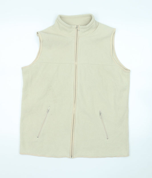 Womens UK Size 14 EWM Yellow Gilet