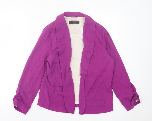 Womens UK Size 10 New Look Purple Jacket