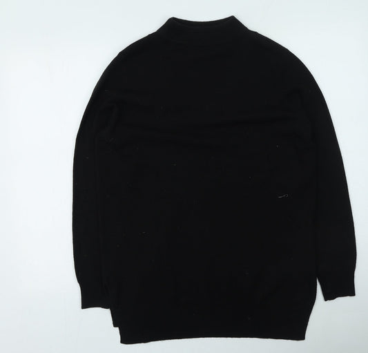 Womens UK Size M Papaya Black Pullover Jumper