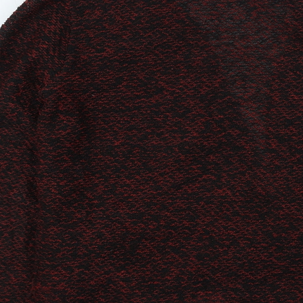 Womens UK Size 10 Marks and Spencer Red Cardigan Jumper