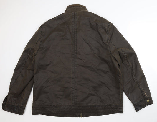 F&F Mens Brown   Jacket Coat Size 2XL