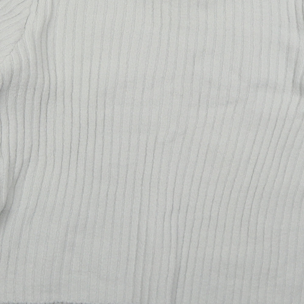 Womens UK Size 10 New Look White Pullover Jumper