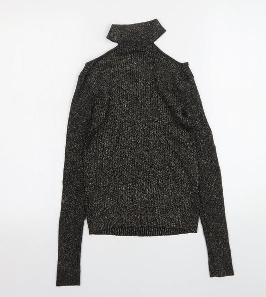 Womens UK Size M H&M Multicoloured Pullover Jumper