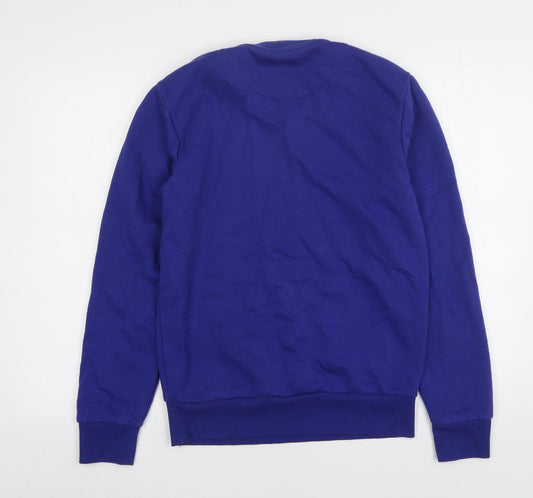 Primark Mens Blue Cotton Pullover Sweatshirt Size XS