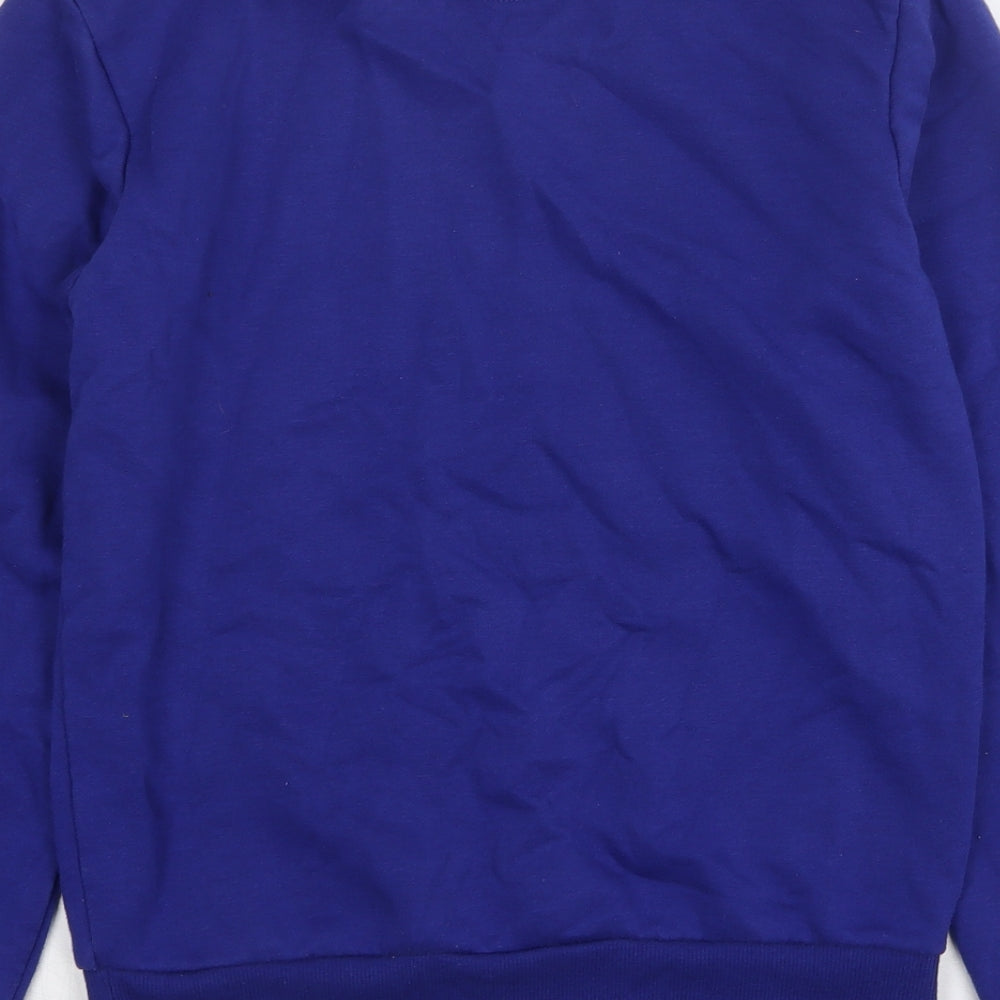 Primark Mens Blue Cotton Pullover Sweatshirt Size XS