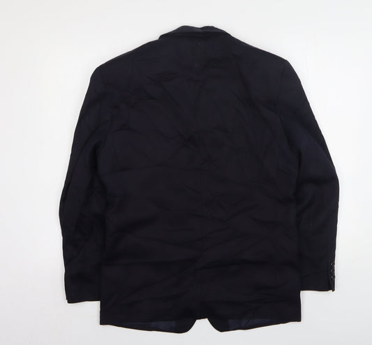 Mens UK Size 38 Burton Regular Blue Suit Jacket