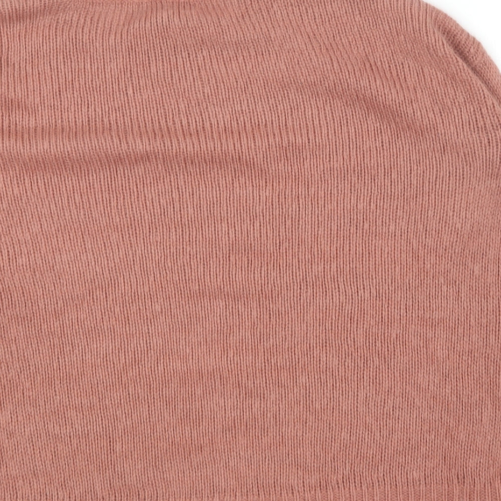 Womens UK Size L New Look Pink Pullover Jumper