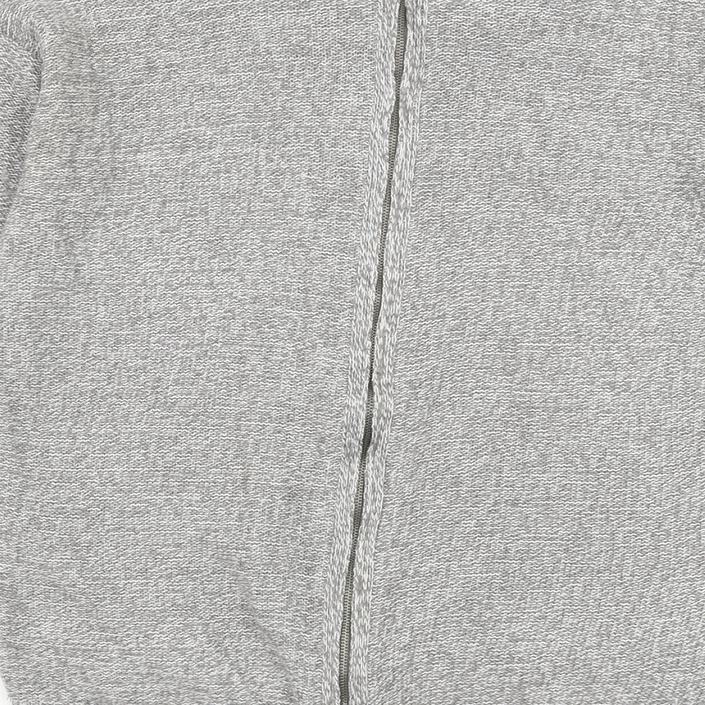 Womens UK Size S Papaya Grey Pullover Jumper