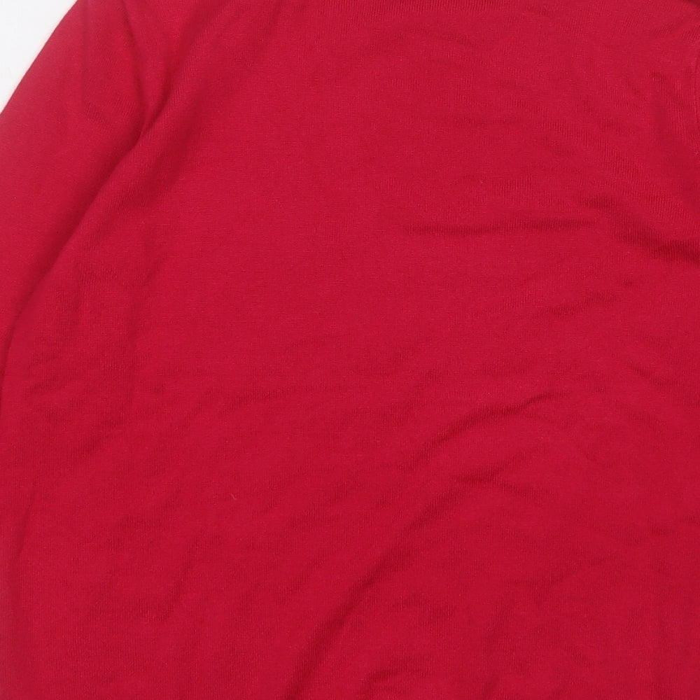 Womens UK Size 10 Spirit Pink Pullover Jumper