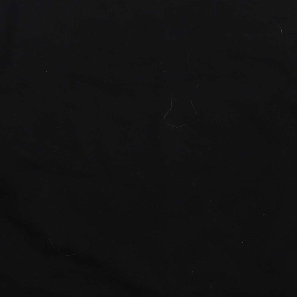 Dunnes Womens Black Cotton Pullover Sweatshirt Size M Pullover